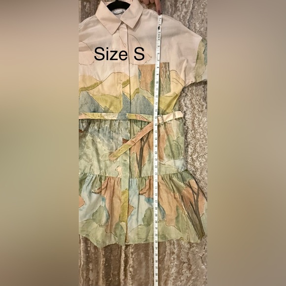 ZARA BLOGGERS’ FAVORITE PRINTED SHORT DRESS ZW COLLECTION - Picture 14 of 16